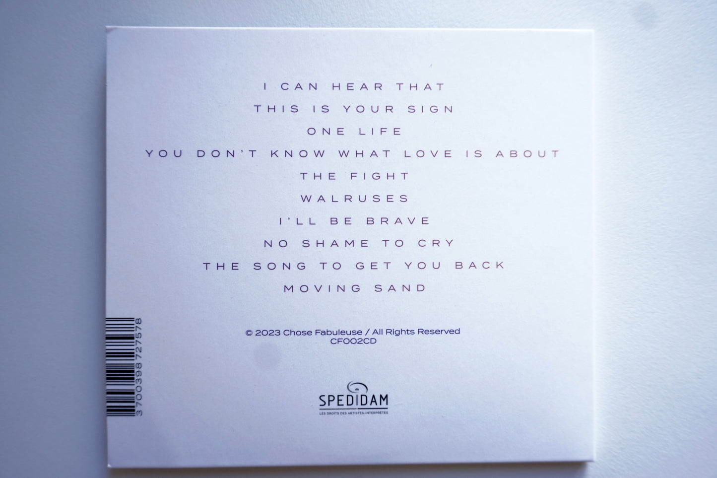 Happy End of the World CD